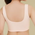 thumbnail image 4 of Bras for Tweens Girls Young Girls Seamless Bra Solid Color Soft Breathable Children Thin Style Student Underwear Tops M, 4 of 5
