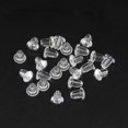 thumbnail image 2 of GKNET 100pcs Rubber Earring Backs Ear Plug for Studs Hooks Stoppers Accessories-4#, 2 of 9