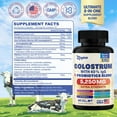 thumbnail image 4 of Zoyava Bovine Colostrum Supplement Capsules 5250 MG, Grass Fed Cow Colostrum with 40% IgG 500MG, Probiotics 50MG, Elderberry 2000MG, L-Glutamine 200MG, Astragalus 2000MG Vitamin C, Ginger, Zinc, 4 of 8