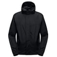 thumbnail image 2 of Mapamyumco Men's Rain Jacket Waterproof Hooded Outdoor LightWeight Rain Shell Coat Packable Black L, 2 of 7