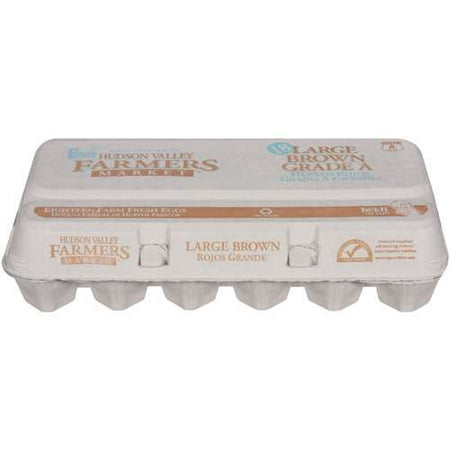 Farmers Market Large Grade A Eggs, 18 Count