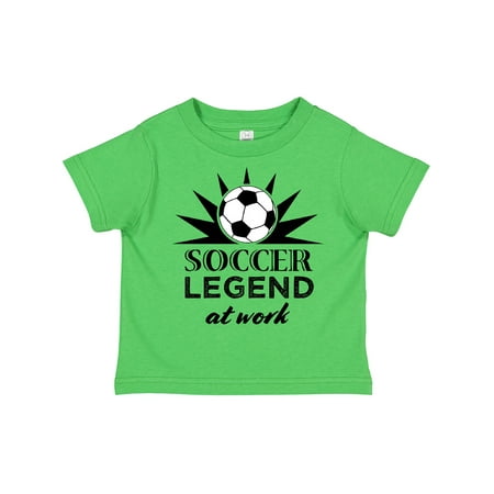 

Inktastic Soccer Legend at Work Boys or Girls Toddler T-Shirt
