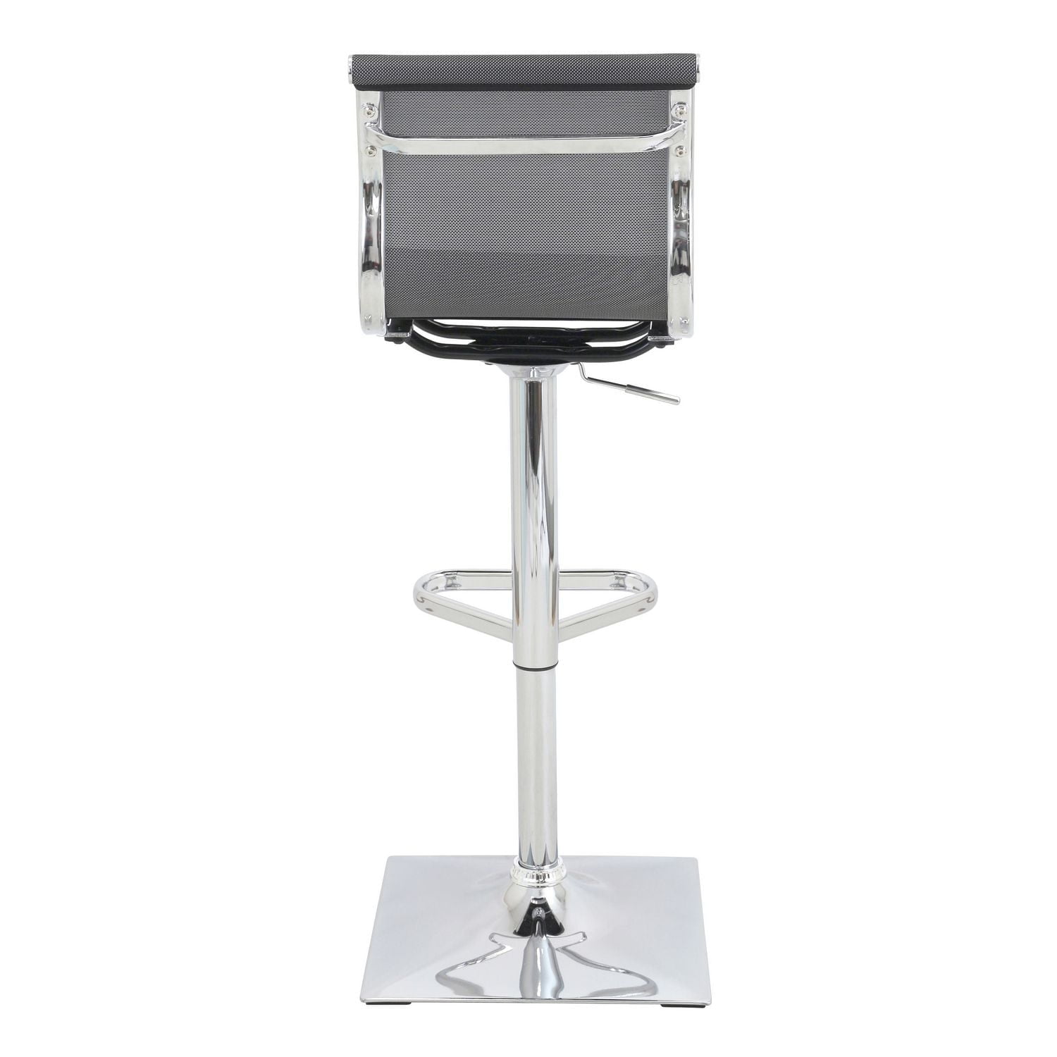 LumiSource Mirage Contemporary Adjustable Barstool
