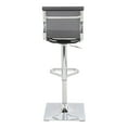 thumbnail image 2 of LumiSource Mirage Contemporary Adjustable Barstool, 2 of 7