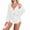 White, variant on jobturf Valentines Day Pajamas for Women Set Summer Fashion Lace Trim V Neck Sleepwear and Robe Shorts 3 Piece Outfits Y2k Lounge Sets