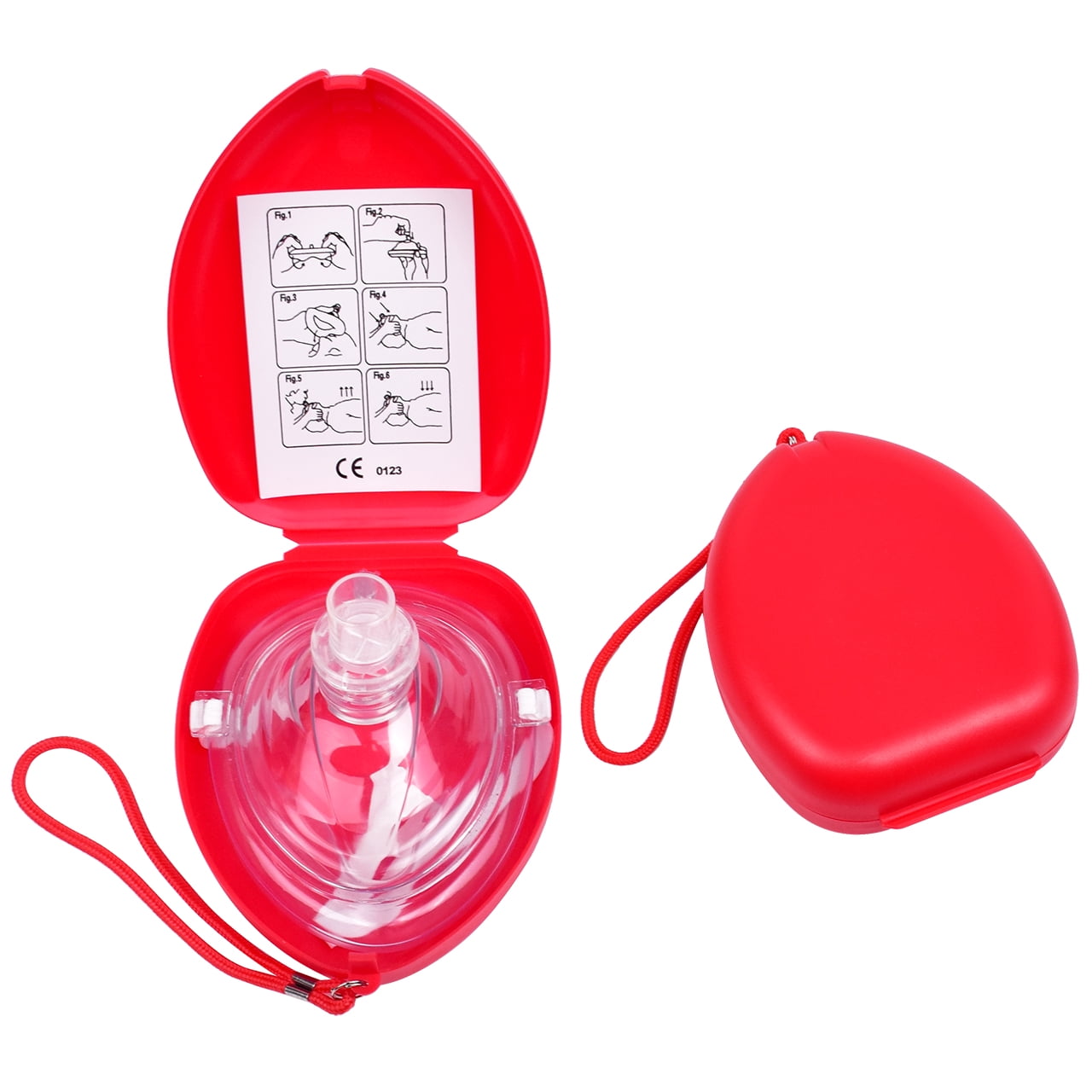 OEM Logo Outdoor OneWay Valve Emergency Pocket Artificial Respiration