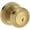 Lifetime Satin Brass, variant on Baldwin En.Bre.Srr Bremerton Single Cylinder Keyed Entry Door Knob Set - Black