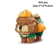 thumbnail image 4 of Microbloques de construcción para niños, ladrillos educativo de juguete para armar perro, gato, Panda, animal, dinosaurio, perro, Corgi, Husky, ideal para regalo, 2023, 4 of 4