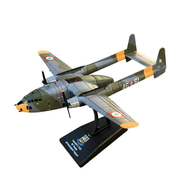 Avión de metal fundido a presión, hidroavión decorativo de mesa, recuerdo coleccionable, avión acuático para el hogar, estantería, bar o mueble de TV. Estilo B