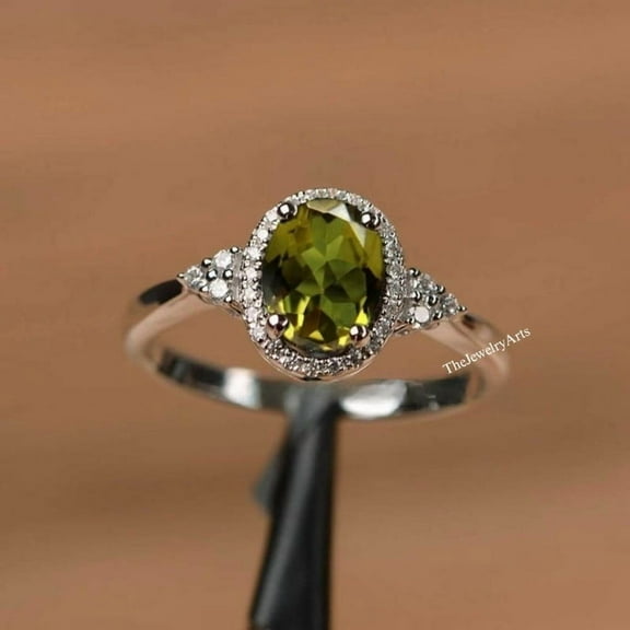 Sultanite Color-Changing Gemstone 925 Sterling Silver Ring Oval Cut Women’s Handmade Jewelry, Perfect Mother’s Day Gift Silver 3