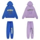 thumbnail image 4 of Conjunto deportivo Sudadera con capucha Sudadera con capucha multifuncional cómoda Pantalones deportivos Calidez y estilo, 4 of 5