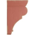 thumbnail image 3 of Ekena Millwork 2 1/2"W x 5 1/2"D x 10"H Medium Rojas Wood Vintage Decor Corbel, Salvage Red, 3 of 6