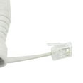 thumbnail image 6 of Unique Bargains 11' Long Coil Stretchy RJ9 4P4C Extension Telephone Cable White, 6 of 6