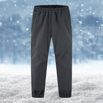 Luxalzxs Snow Pants Kids Boys Girls Waterproof Ski Pants Youth Softshell Insulated Ski Trousers Winter Warm Snowboard Pants Elastic Waist Outdoor Hiking Pants