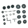 thumbnail image 4 of 23Pcs Drum Replacement Parts Cymbal Felt Washer Percussion Musical Accessories Cymbal Washer Drum Felt grey, 4 of 8