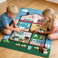 thumbnail image 7 of Interactive Felt Dollhouse Story Board - 104x75cm Sensory Learning Toy for Preschoolers 3+, Educational Play & Storytelling Set (1 Pack), 7 of 7