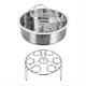 thumbnail image 1 of Multifunctional Pressure Cooker Steamer Egg Rack Tray, 1 of 5