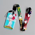 thumbnail image 2 of Anime My Hero Academia Neck Strap Lanyards ID Card Gym Mobile Phone Strap USB Badge Holder Rope Key Chain Cosplay Gift New, 2 of 3
