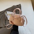 thumbnail image 2 of Bolso Cuerpo Cruzado Lindo Bownot Shoulder Pu Cuero Gran Capacidad Travel Shopping Party Bag, 2 of 9