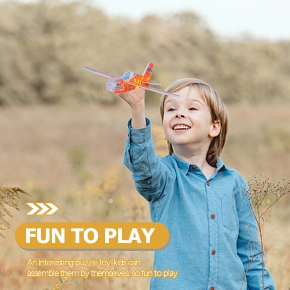 30 Pcs Small Glider Airplanes Toy Set for Kids, Lightweight Plane Toys for Outdoor Play and Indoor Fun