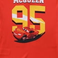 thumbnail image 7 of Disney Cars Lightning McQueen Jersey Mesh Shirt (Boys), Sizes 3T-8, 7 of 7