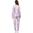 thumbnail image 5 of Uniexcosm Women’s Pajama Set Long Sleeve Top Pjs Lounge Sets with Pocket, 5 of 10