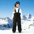thumbnail image 6 of Ruyang Kids Thermal Snow Pants Boys Girls Winter Waterproof Trousers Thick Warm Ski Overalls Windproof Elastic Snowsuit, 6 of 7