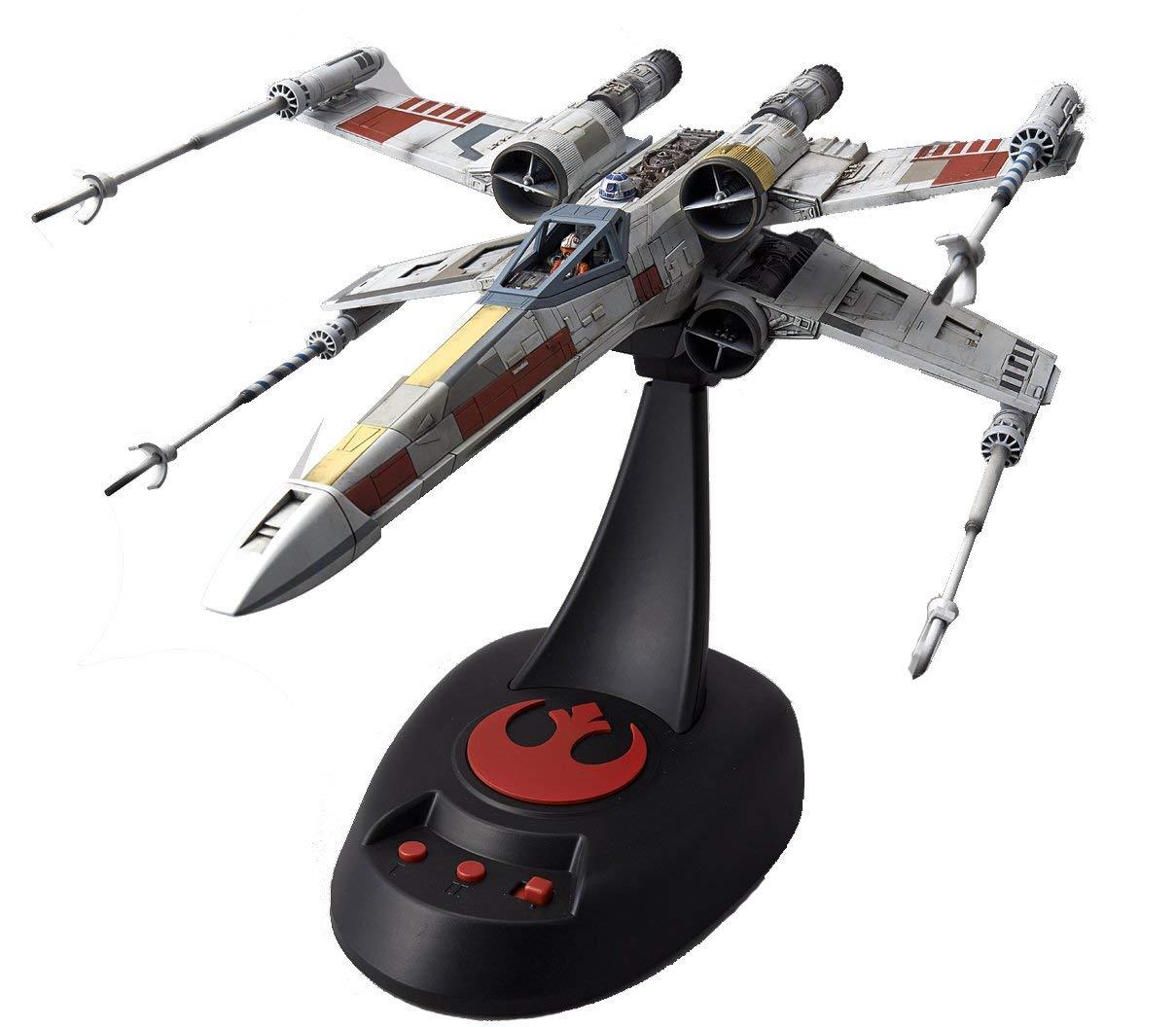 Bandai BAN196419 1 by 48 Scale X-Wing Starfighter Moving Edition