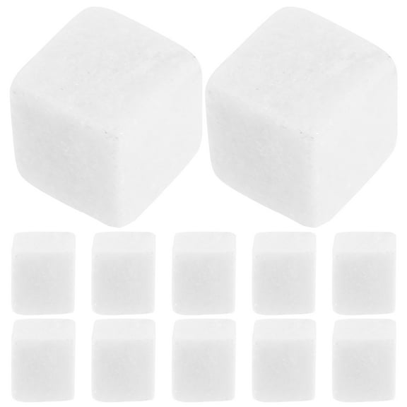 LOLIPPYY Set of 12 Reusable Cooling Wine Stones, Drink Rocks for Chilling Beverages Without