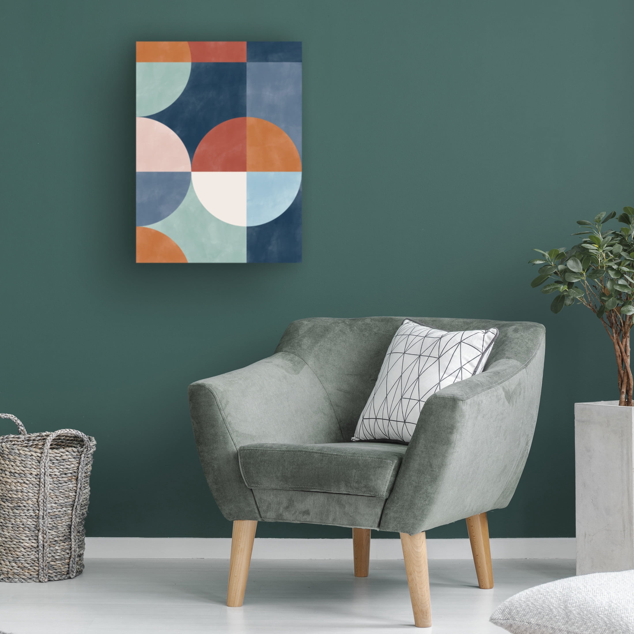 Trademark Fine Art Elena Ristova bluerust29 Canvas Wall Art