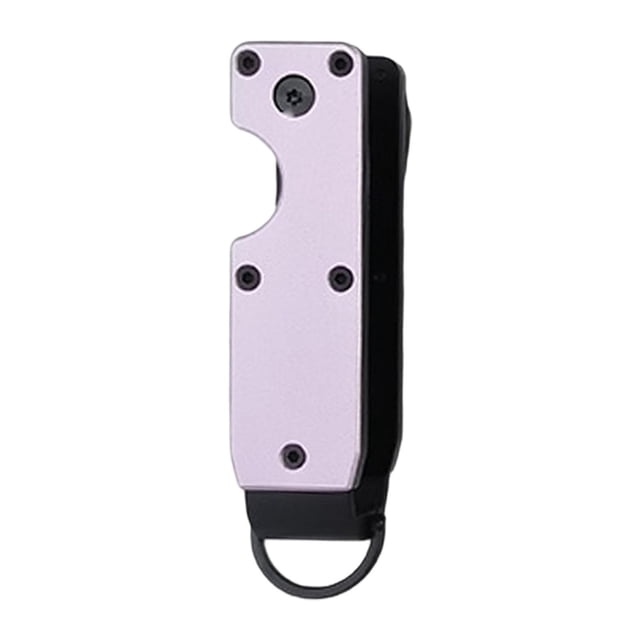 Organizador de llaves con hebilla para guardar llaves, llavero minimalista para coche, estuche ligero para llaves Violeta