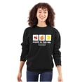 thumbnail image 3 of PACMAN Made in the 80s Vintage Unisex Plus Size Sweatshirt Brisco Brands 4X, 3 of 5