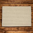thumbnail image 1 of Colonial Mills Rug OL13R072X108S 6 x 9 ft. Woodland All-Natural Vertical Stripe Rectangle Braided Rug  Natural, 1 of 1