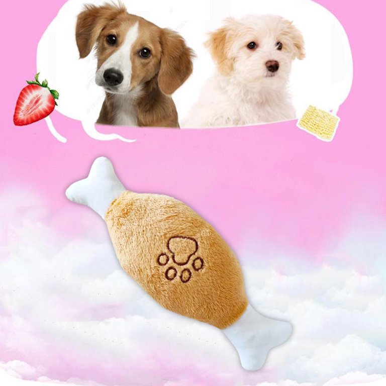 keusn pet plush toys resistant vocal toy dog teeth cleaning toy human pet  interactive toys 