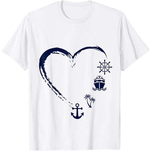 Preppy Nautical Anchor Gifts for Sailors Boaters & Yachting T-Shirt mens t shirt，white，women，funny，misfits，men，journey