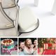 thumbnail image 4 of Small Jewelry Organizer Box for Girls Women with Mirror(White, 4 of 4