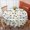 Excavator And Crane, variant on Excavator and Star White Pattern Round Tablecloth 70"x70", Wrinkle Resistant Wipeable Table Cover for Kitchen Dining Room Picnic Patio and Party