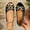 Black, variant on Women’s Casual Faux Leather Peep-Toe Slingback Flats,Soft Cushioned Insole Loafers,Elastic Slingback Strap,Durable Stitching,Indoor Outdoor Daily Wear,Fashionable Comfortable Summer Shoes White