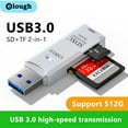thumbnail image 2 of 2 in 1 USB 3.0 Card Reader Micro TF sd card Reader usb adapter High Speed Cardreader TF Memory card For PC Laptop Accessories, 2 of 9