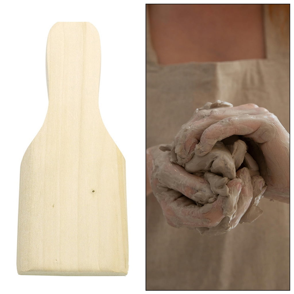 1/10 Pcs/Set Sculpture Pad Pottery Wood Board Clay Modelling Tool Easy to Use