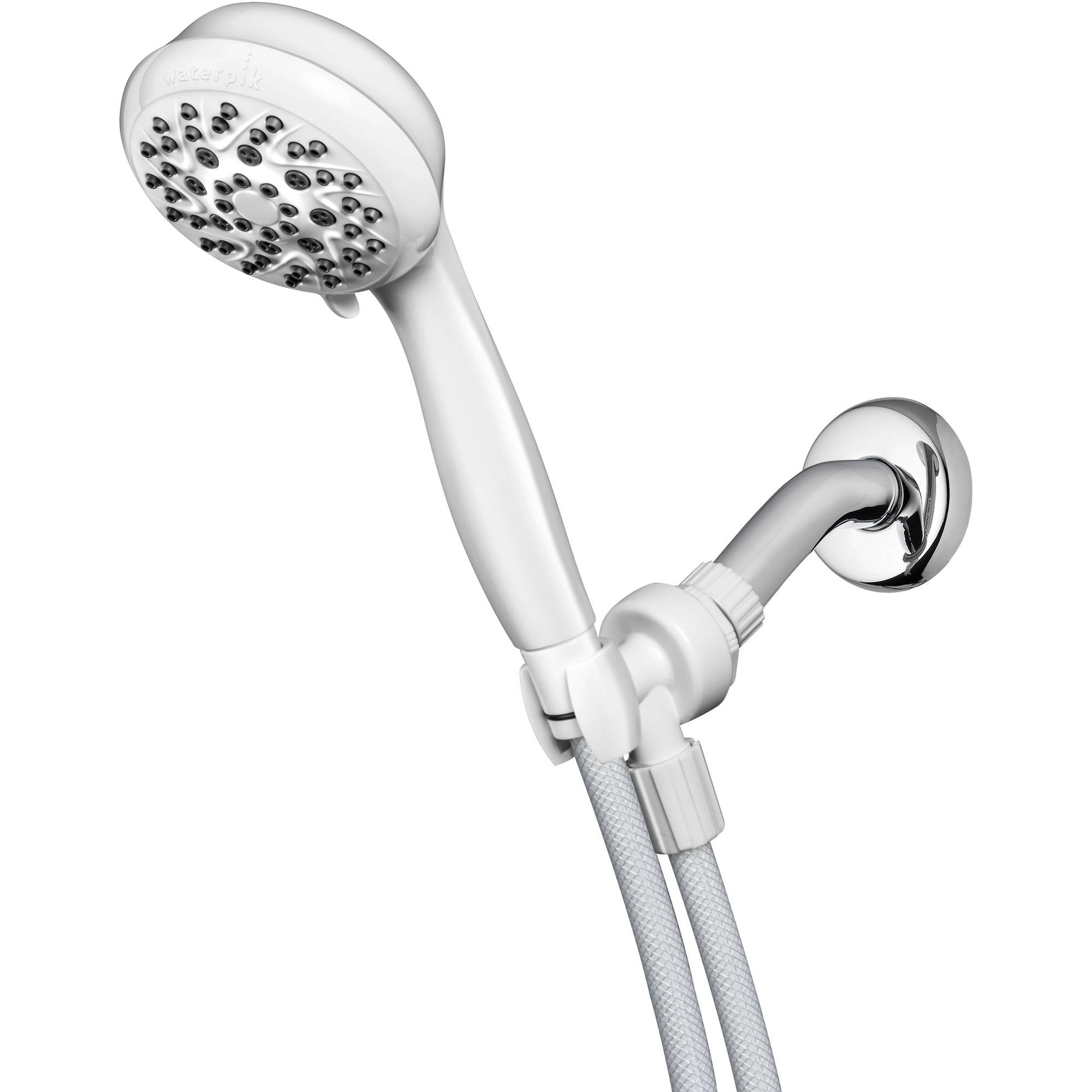 Waterpik 6Mode EcoFlow Hand Held Shower Head, White VFC651T