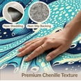 thumbnail image 6 of ODIKA Navy Octopus Animals Nautical Tentacle Spiral Abstract Ocean Non-Slip Chair-Friendly for Home Office, Gaming Room, Under Desk, 6 of 7