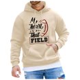 thumbnail image 1 of toraway Sweat à Capuche pour Hommes, Mode Hiver, Sport, Imprimé, Manches Longues, Pull-Over, Texture Décontractée, S, 1 of 4