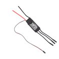 thumbnail image 1 of 50a esc sin escobillas, controlador de Velocidad Eléctrica Sin Escobillas de Alto Rendimiento de Alto Rendimiento Silicon Copper 4.0 mm Plátano Enchufe Hempra Para Aviones RC, 1 of 7
