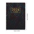 thumbnail image 2 of Raindrops 3Pcs 2026 Pocket Size Planner with Assorted Colors Compact Portable Daily Agenda Notebook for Office School, 2 of 8