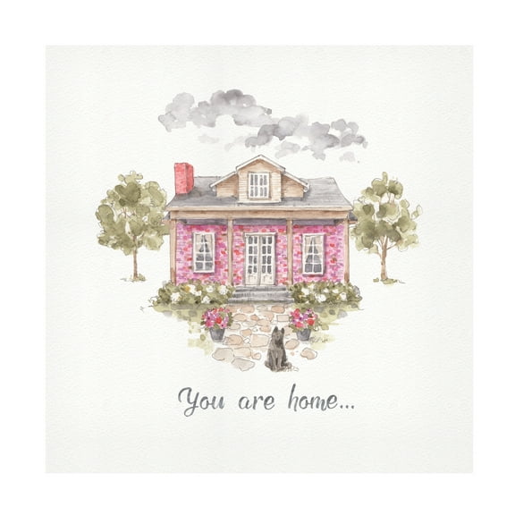 Lisa Audit 'Obviously Pink 17' Canvas Art