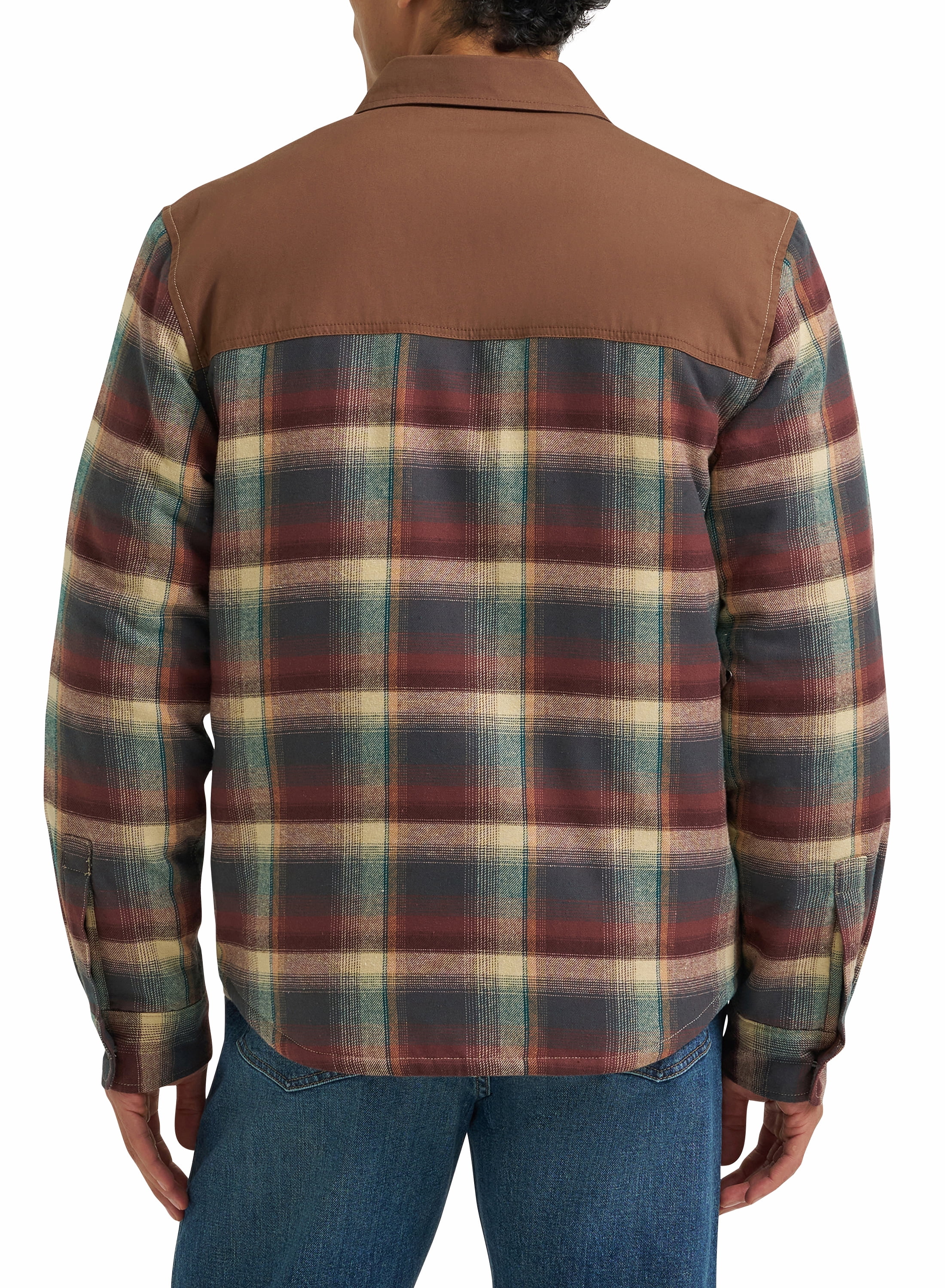 Wrangler® Men's Heavyweight Quilt-Lined Shirt Jacket