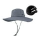 thumbnail image 2 of Gorra de pescador, sombrero de sol transpirable para verano, sombrero de pesca con capucha para exteriores. Gris, 2 of 9