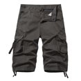 thumbnail image 1 of Men's Plus Size Overalls - Multicolor Casual Shorts, Cotton Material for Sports, Beach & All-Season Wear, 1 of 2