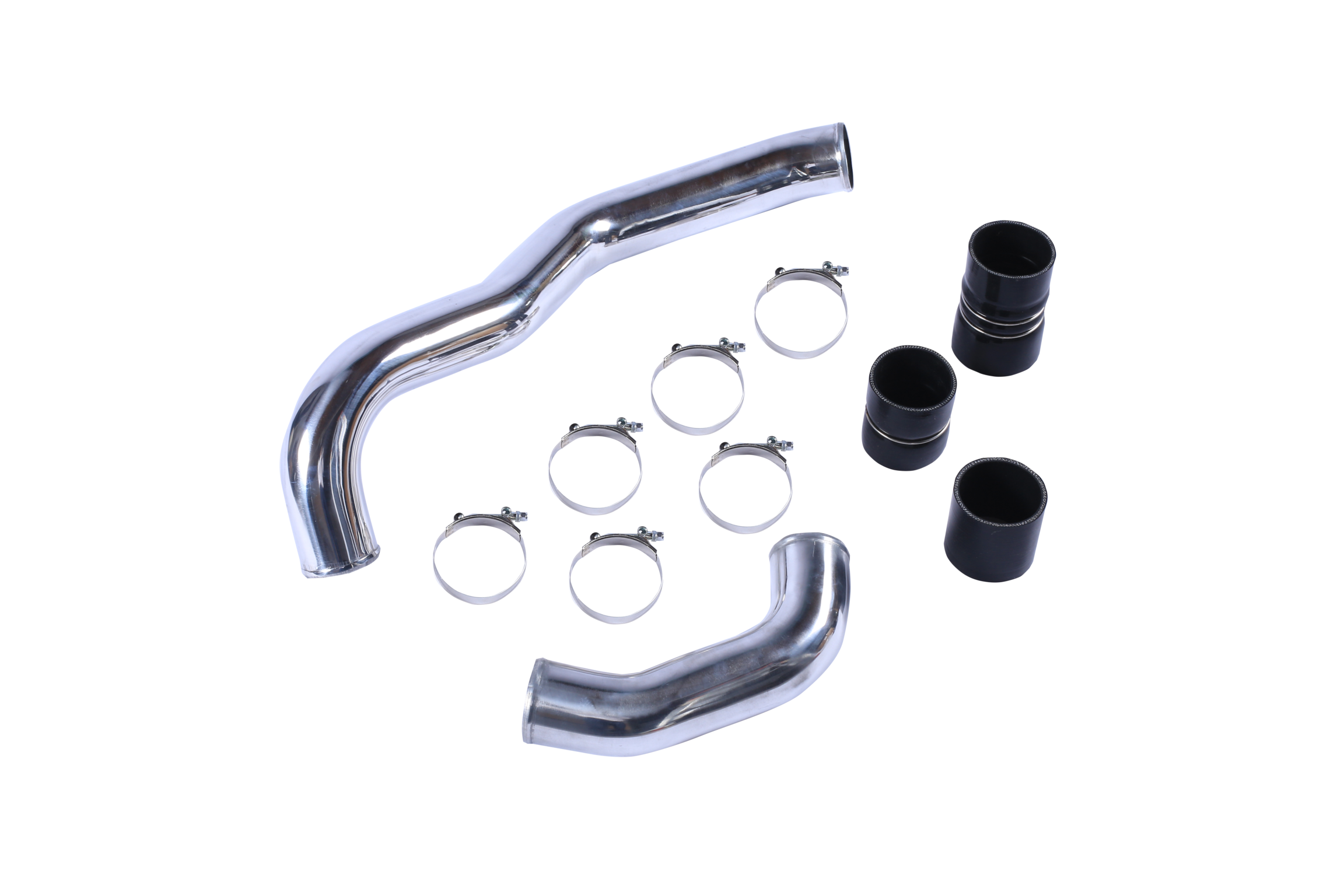 FGJQEFG Hot Side Intercooler Pipe and Starter Kit for 200810 Ford 6.4